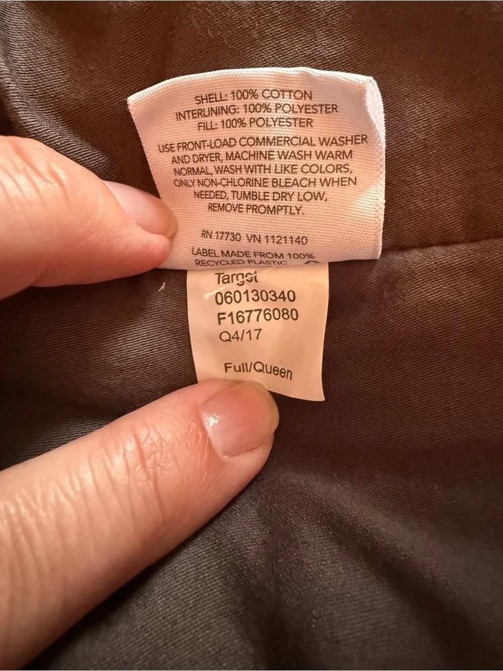 Threshold Pintuck Comforter Set - Grey